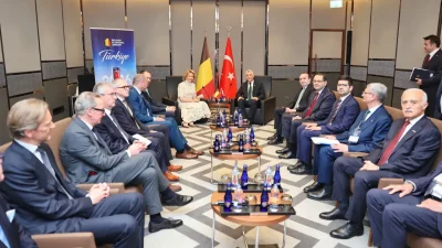 Ticaret Bakanı Ömer Bolat, Türkiye-Belçika İş Forumu kapsamında Belçika Kraliçesi