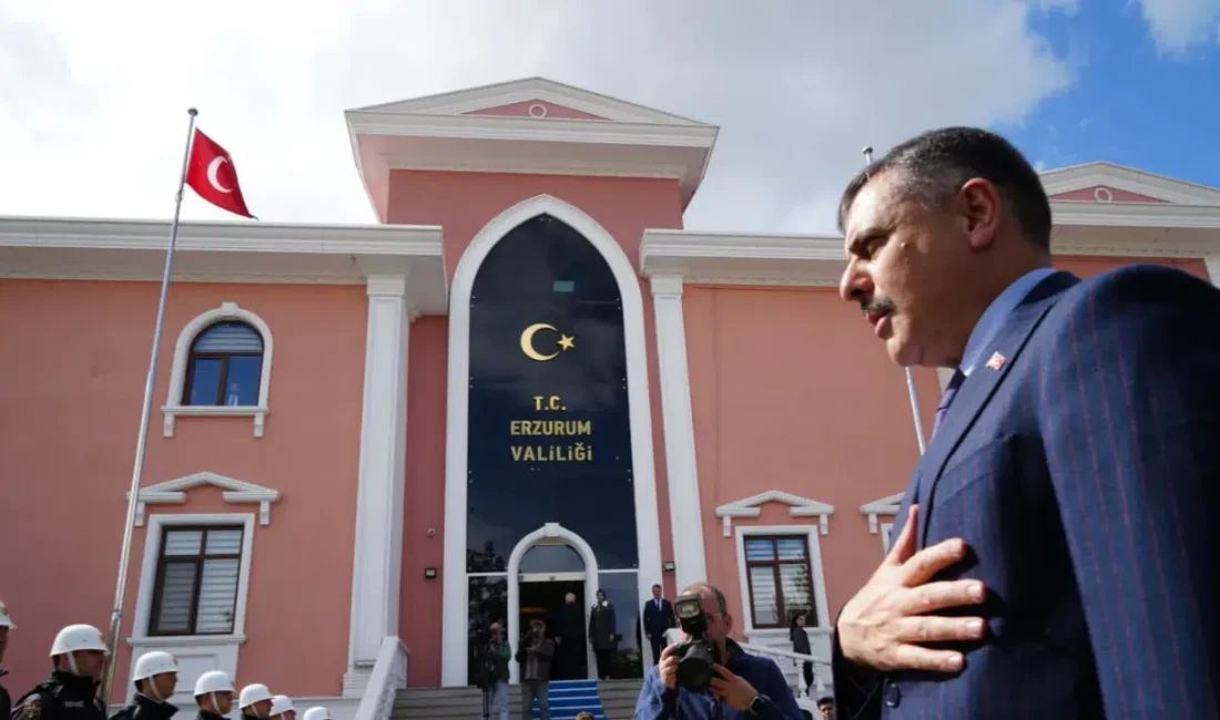 İçişleri Bakanı Mustafa Çiftçi, Erzurum programı kapsamında Valilik makamını ziyaret