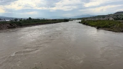 Tokat’ın Erbaa ilçesinde serinlemek ya da kıyısında vakit geçirmek isterken