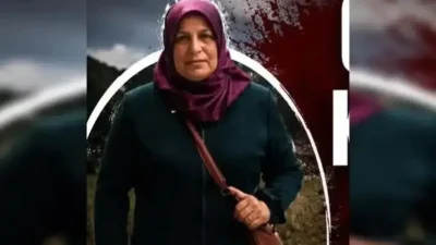 Trabzon’un Akçaabat ilçesinde tarlada çalışan bir çiftin başına gelen feci