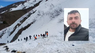 Artvin’in Ardanuç ilçesinde kışın en sert günlerinde meydana gelen çığ