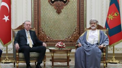 Cumhurbaşkanı Recep Tayyip Erdoğan ile Umman Sultanı Heysem bin Tarık