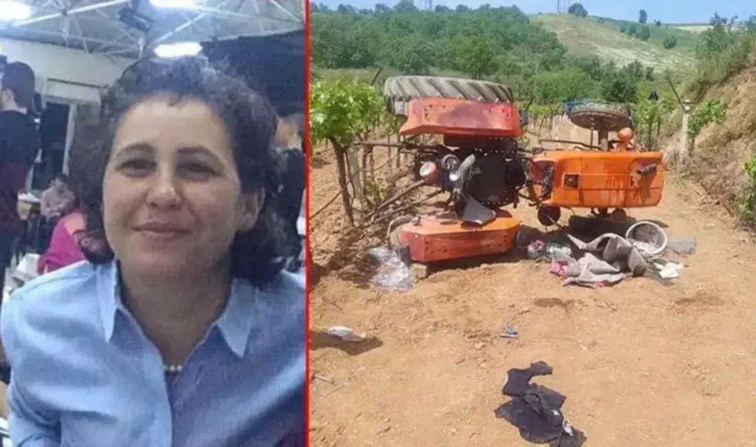 Manisa’nın Sarıgöl ilçesinde meydana gelen traktör kazası yürekleri dağladı. Kontrolden