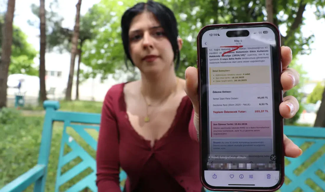 Denizli’de internet üzerinden hastane randevusu almak isteyen Zeliha İrem Karaman,