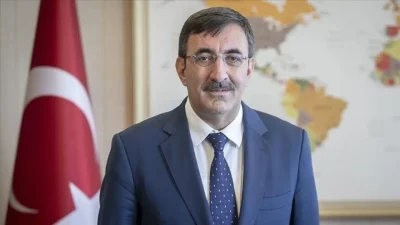 Cumhurbaşkanı Yardımcısı Cevdet Yılmaz, Cumhurbaşkanı Recep Tayyip Erdoğan’ı temsilen Ermenistan’ın
