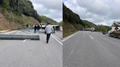 Zonguldak’ın Karadeniz Ereğli ilçesinde meydana gelen kazanın ardından Organize Sanayi