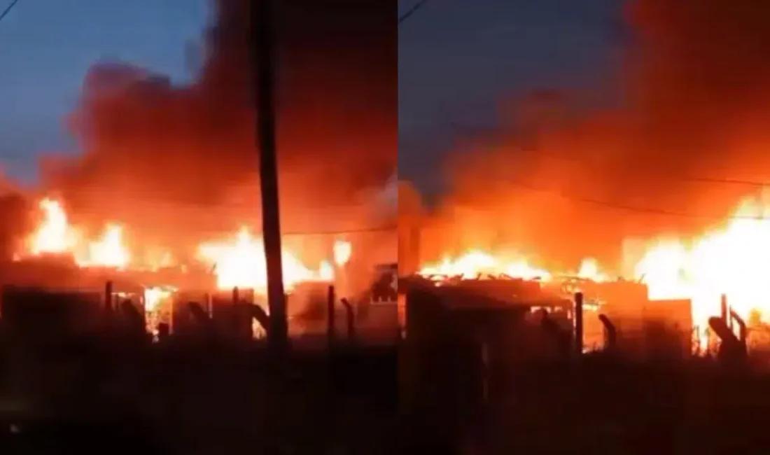 Kırklareli’nin Babaeski ilçesinde bir evde aniden yükselen alevler tüm mahalleyi