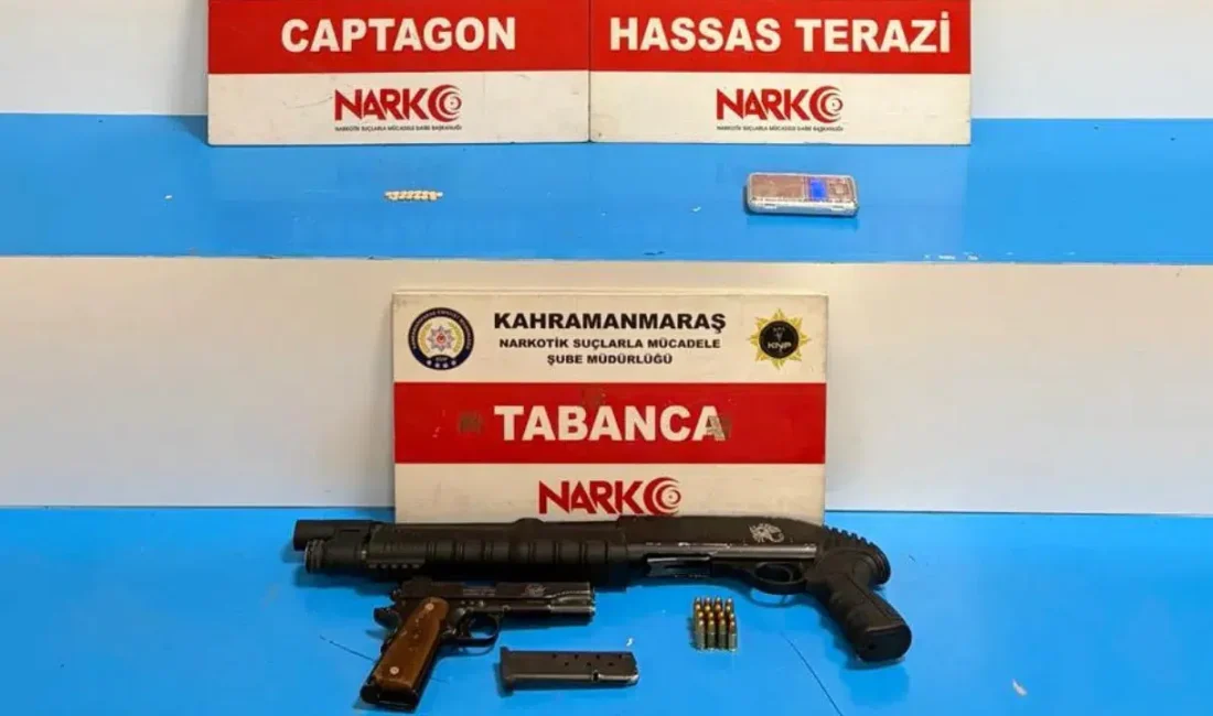 Kahramanmaraş’ta emniyet güçlerinin zehir tacirlerine yönelik gerçekleştirdiği amansız takip, büyük