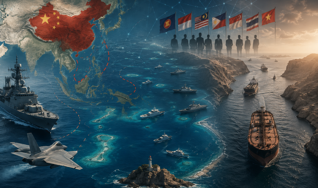 Artan etki alanı mücadelesi, ASEAN