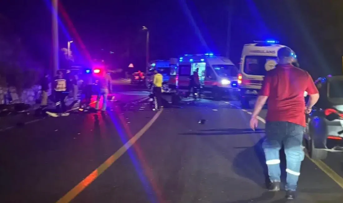 Muğla’nın Marmaris ilçesinde gece yarısı meydana gelen ve iki motosikletin