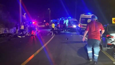 Muğla’nın Marmaris ilçesinde gece yarısı meydana gelen ve iki motosikletin