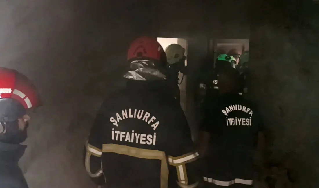 Şanlıurfa’nın en kalabalık noktalarından biri olan Sarayönü Caddesi’nde bir apartmandan