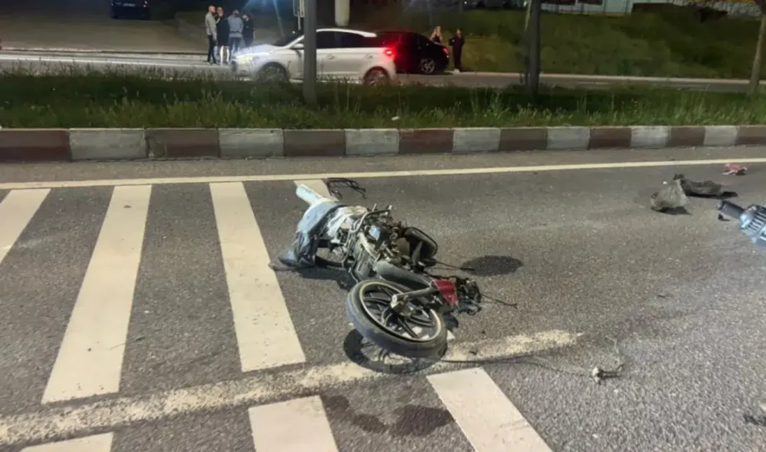 Bilecik’te otomobil ile motosikletin çarpışması sonucu meydana gelen korkunç kazada
