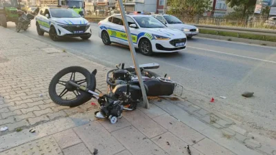 Samsun’un Bafra ilçesinde meydana gelen feci kazada, hafif ticari aracın