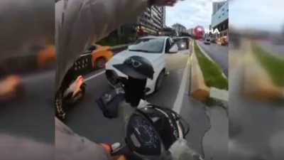 İstanbul Esenyurt’ta yol verme tartışması kan donduran bir saldırıya dönüştü.