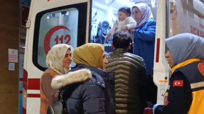 Bursa’nın İnegöl ilçesinde meydana gelen talihsiz olayda, açık kalan kapıdan