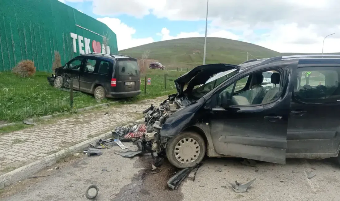 Erzurum’un Tekman ilçesinde meydana gelen ve hastane kavşağını adeta savaş