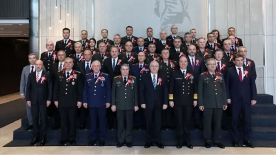Milli Savunma Bakanı Yaşar Güler, Türk Silahlı Kuvvetleri’nin en üst