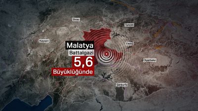 Malatya’nın Battalgazi ilçesinde meydana gelen ve çevre illerde de büyük