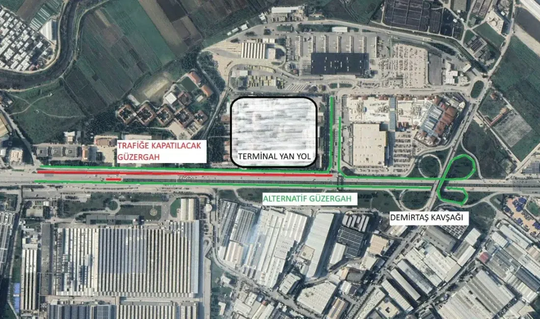 Bursa Büyükşehir Belediyesi kentin ulaşım yükünü sırtlayan İstanbul Caddesi üzerinde