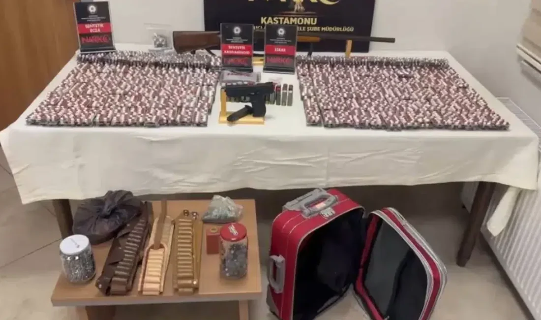 Kastamonu’da zehir tacirlerine bayram öncesinde büyük bir darbe indirildi. İl