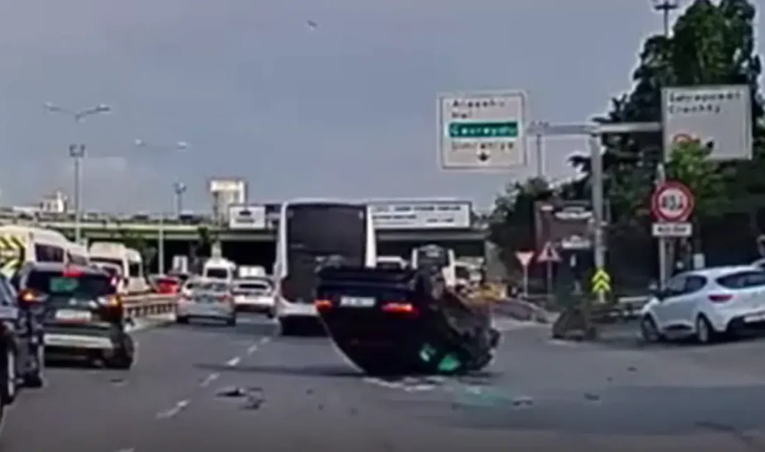 İstanbul Kadıköy’de, D-100 Karayolu üzerinde seyir halindeyken aniden rahatsızlanan sürücünün
