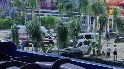 Muğla’nın gözde turizm merkezi Bodrum’da faaliyet gösteren bir otel inşaatında