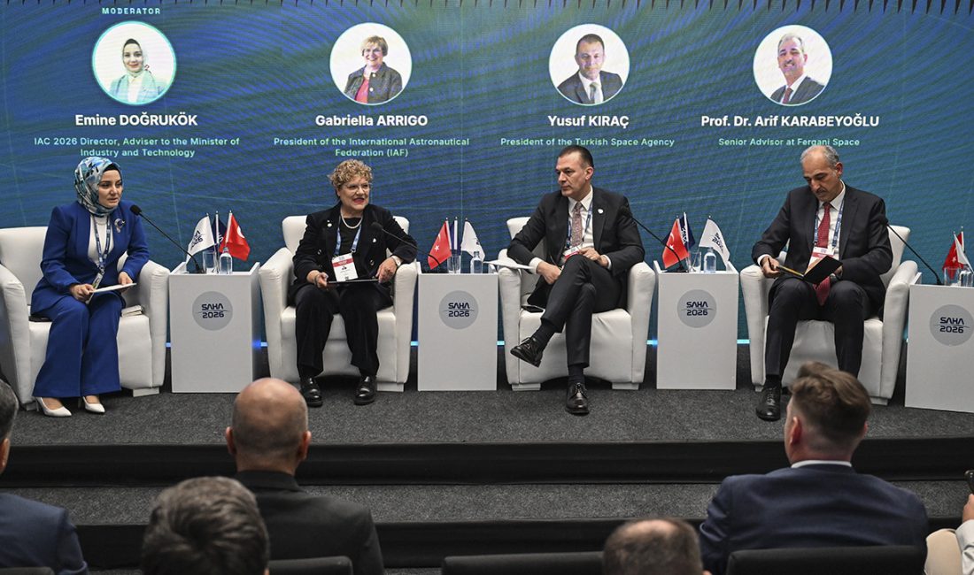 Türkiye’nin uzay vizyonu SAHA EXPO çerçevesinde düzenlenen özel panelde masaya