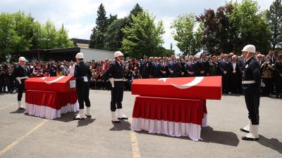 Tekirdağ’ın Çorlu ilçesinde uğradıkları hain saldırı sonucu şehit düşen kahraman