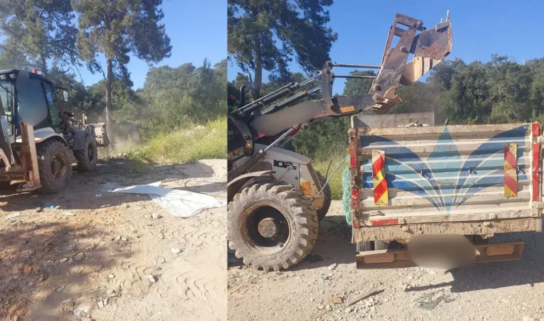 Bodrum genelinde çevre kirliliğine karşı adeta savaş açan zabıta ekipleri,