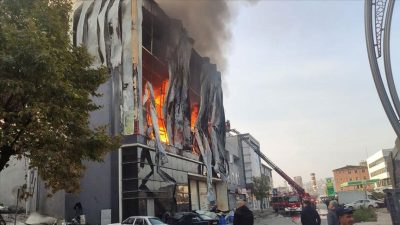 Kocaeli’nin Dilovası ilçesinde bulunan bir kozmetik fabrikasında meydana gelen ve