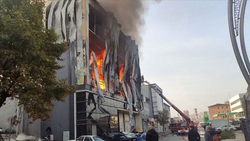 Kocaeli’nin Dilovası ilçesinde bulunan bir kozmetik fabrikasında meydana gelen ve