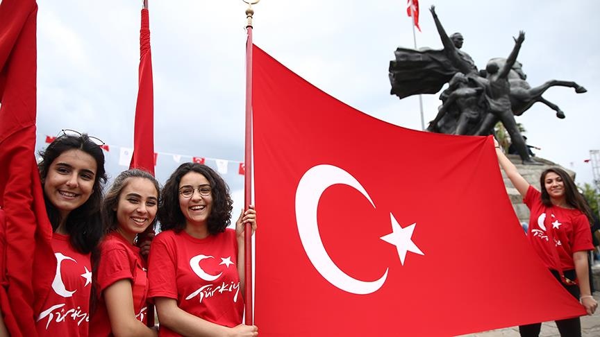 19 Mayıs Atatürk’ü Anma, Gençlik ve Spor Bayramı coşkusu tüm
