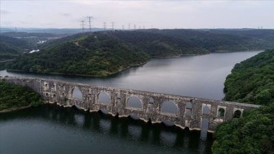 İstanbul’da etkili olan bahar yağışlarının ardından barajlardaki su seviyeleri yeniden