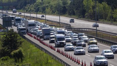 TEM Otoyolu’nda milyonlarca sürücüyü yakından ilgilendiren devasa bir yol çalışması
