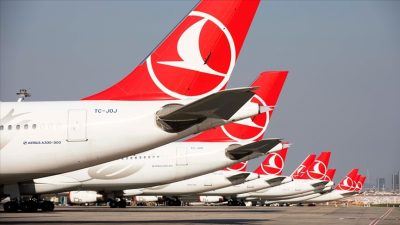 Dünyanın en çok ülkesine uçan havayolu şirketi Türk Hava Yolları,