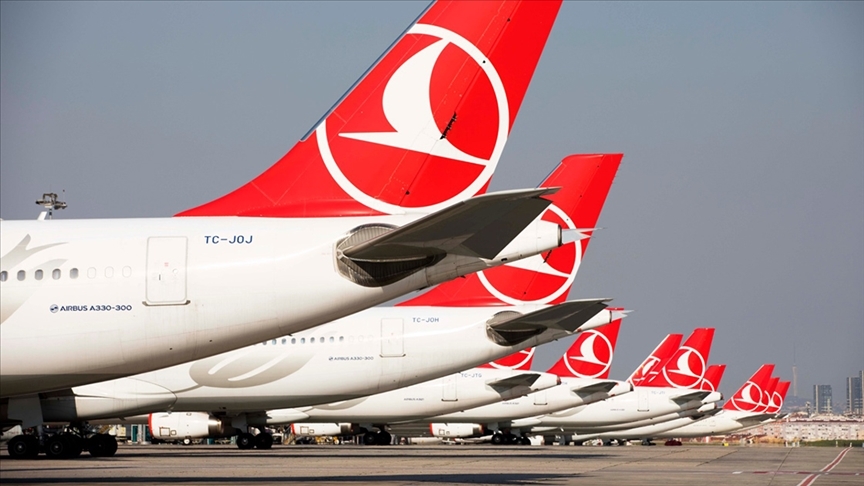 Dünyanın en çok ülkesine uçan havayolu şirketi Türk Hava Yolları,