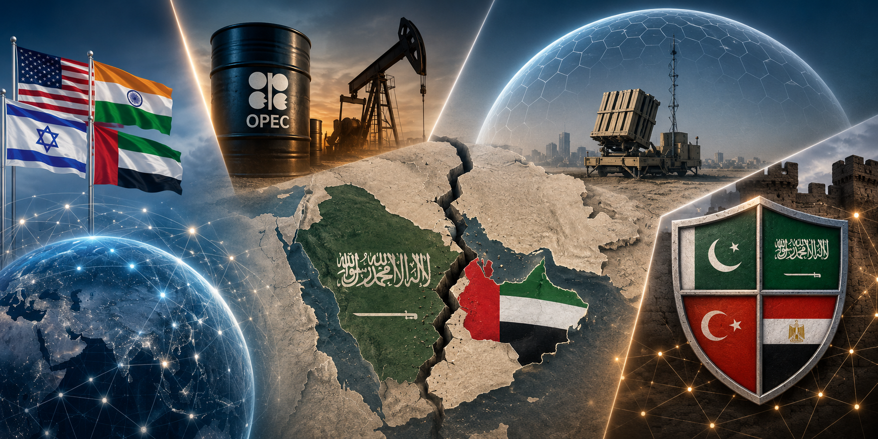 I2U2’nin yükselişi, BAE’nin OPEC hamlesi, Suudi-BAE ayrışması ve dörtlü güvenlik