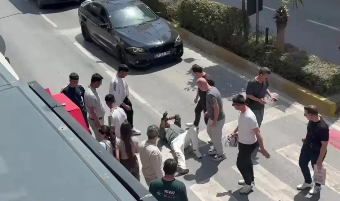 Antalya Manavgat’ta motosikletiyle yaya geçidinde kaza yapan Mustafa T., olay