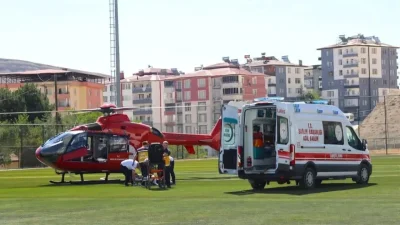 Malatya’nın Darende ilçesinde aniden fenalaşan ve solunum yetmezliği nedeniyle hayati
