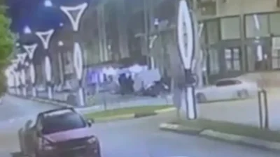 Sakarya’nın Hendek ilçesinde trafiği ve can güvenliğini hiçe sayarak kavşakta