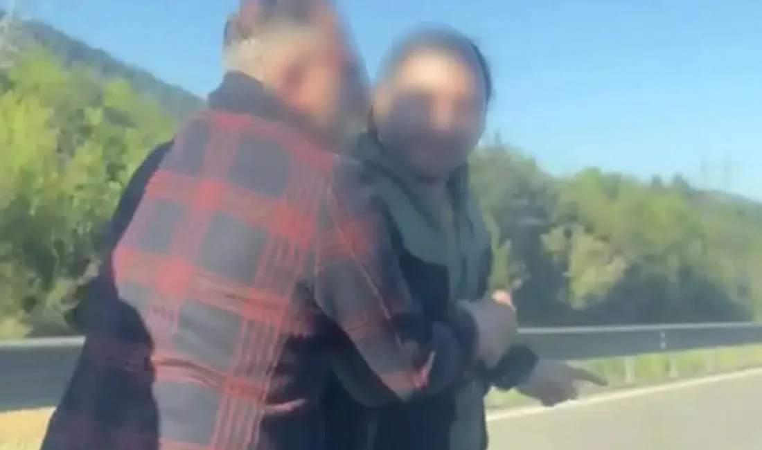 TEM Otoyolu Bolu Dağı Tüneli geçişinde akıllara durgunluk veren bir