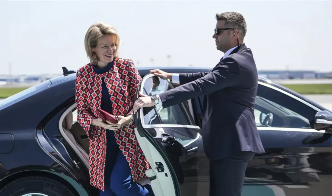 Belçika Kraliçesi Mathilde, beraberindeki geniş bir heyetle birlikte kritik temaslarda