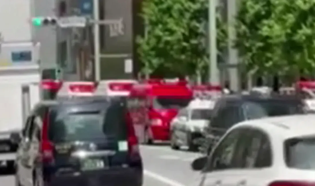 Japonya’nın başkenti Tokyo’da bir alışveriş merkezinde meydana gelen sprey paniği