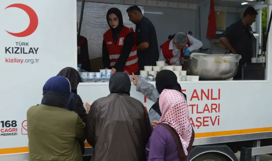Samsun’un Havza ilçesinde meydana gelen sel felaketinin ardından harekete geçen