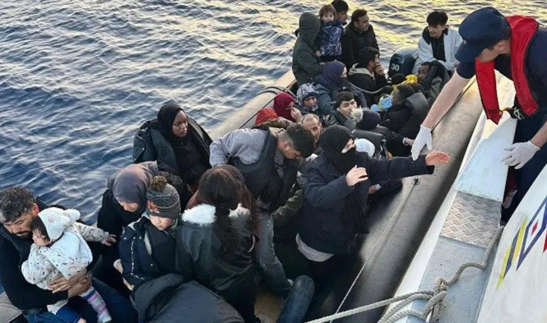 İzmir’in turistik ilçesi Çeşme’de Sahil Güvenlik ekiplerinin dikkati sayesinde büyük