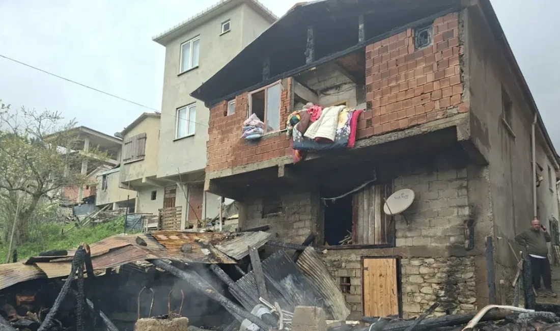 Rize’nin İkizdere ilçesinde iki evde birden başlayan ve kısa sürede