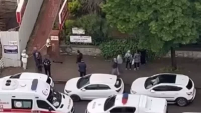 İstanbul Kartal’da meydana gelen feci olayda, bir binanın 7’nci katından
