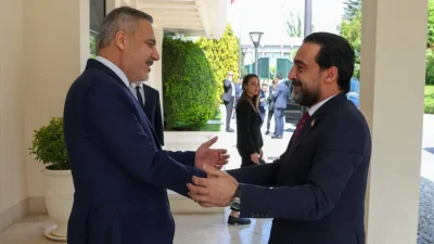 Dışişleri Bakanı Hakan Fidan, Irak siyasetinin en güçlü aktörlerinden Takaddüm