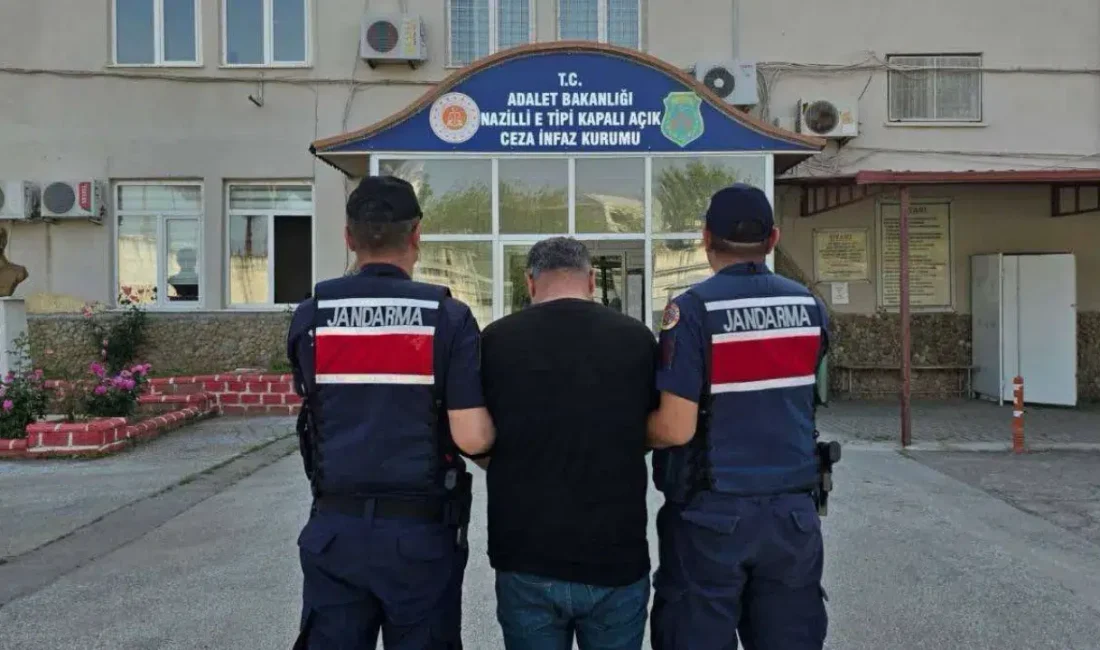 Aydın’ın Nazilli ilçesinde jandarma ekiplerinin titiz takibi sonucunda, hakkında 22